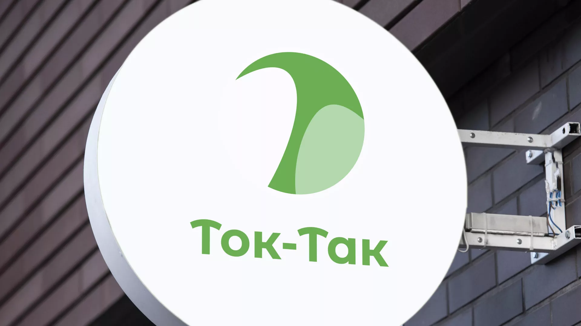 Разработка логотипа аутсорсинговой компании «Ток-Так» в Лисках
